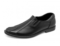 Men Loafers MN-01 Black Nappa